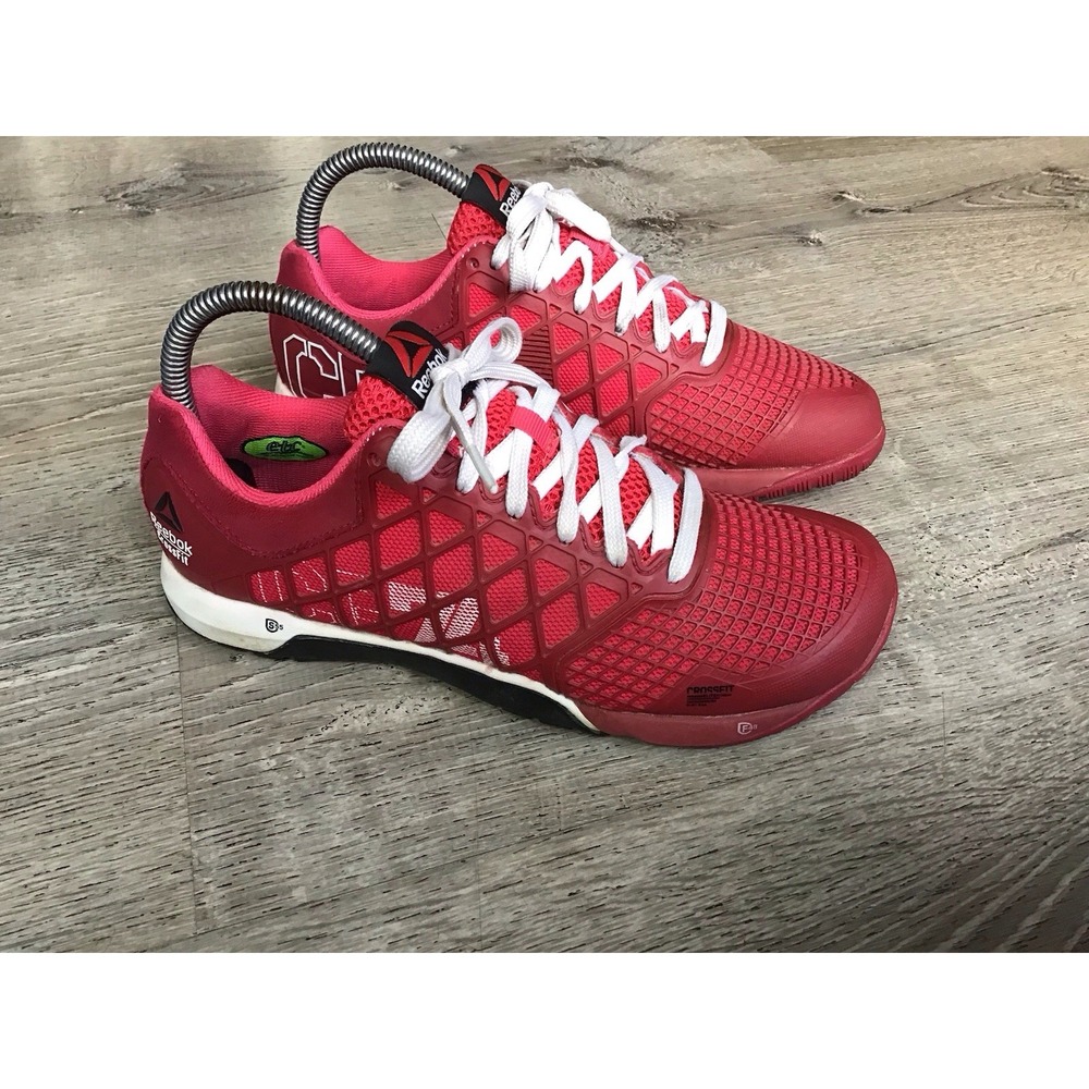 CrossFit Reebok CF 74 Nano Gym Fitness Red Workout Shoes M47678 Women's Size 7